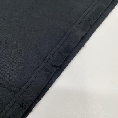 BALENCIAGA 24 TOVA9 Tape Logo T-Shirt Black Size XXS
