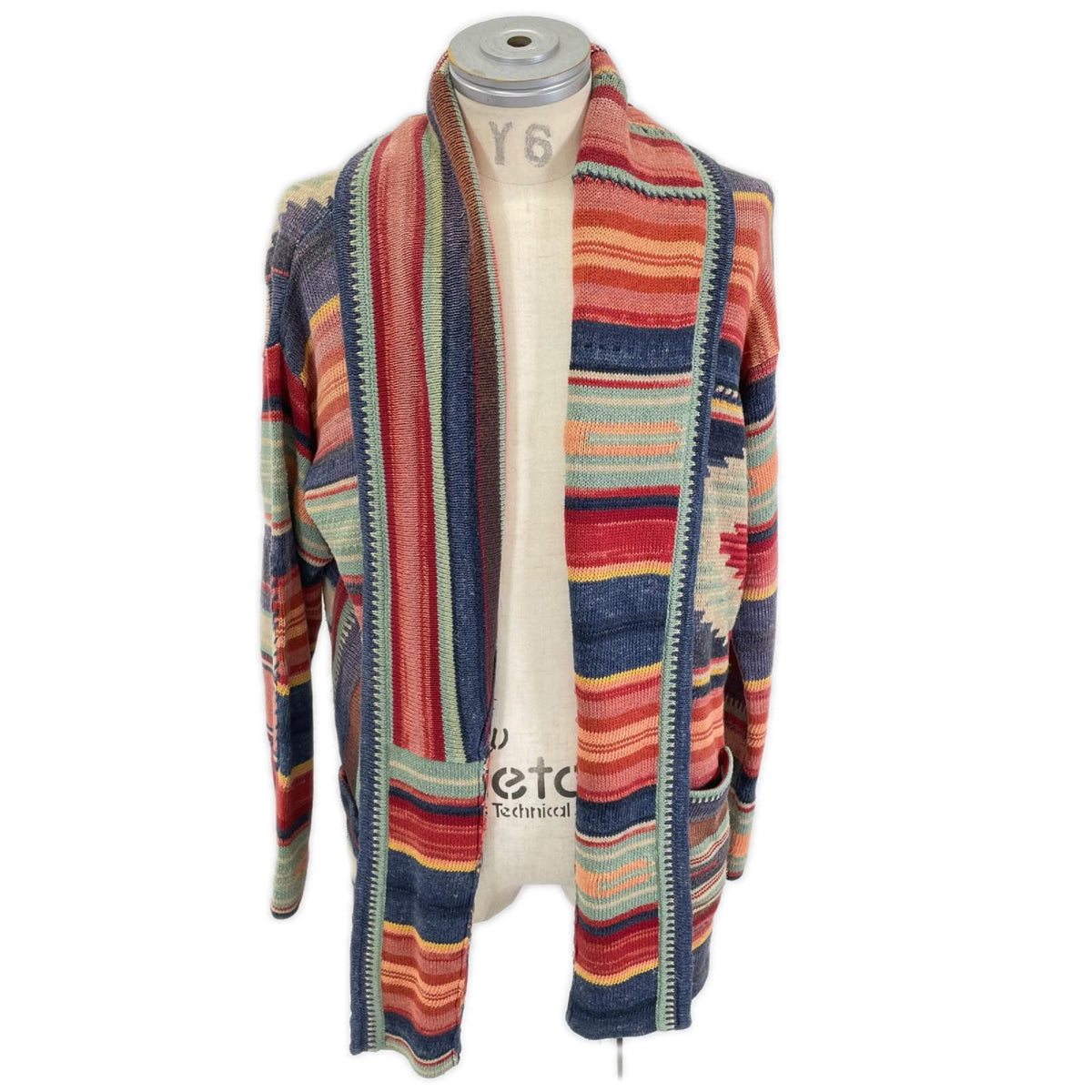 POLObyRalphLauren Native Shawl Collar Cardigan Multi Polo Size M