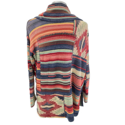 POLObyRalphLauren Native Shawl Collar Cardigan Multi Polo Size M