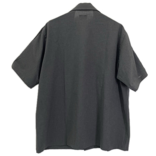 Needles Short Sleeve Open Collar Shirt Black Size L