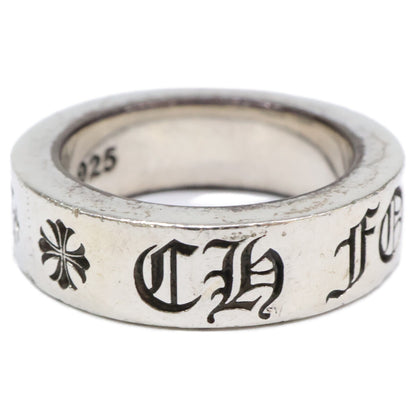 Chrome hearts 925 Silver 6mm FOREVER Spacer Ring Size JP 9