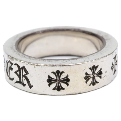 Chrome hearts 925 Silver 6mm FOREVER Spacer Ring Size JP 9