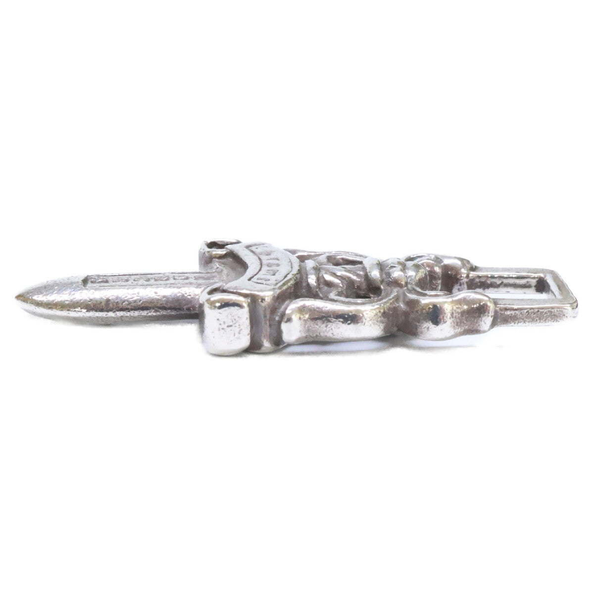 Chrome hearts 925 #5 Dagger Zip Charm Silver