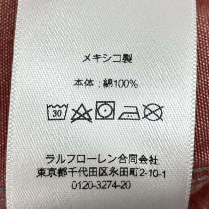 RRL 25SS Selvedge Chambray Work Shirt Red Size S