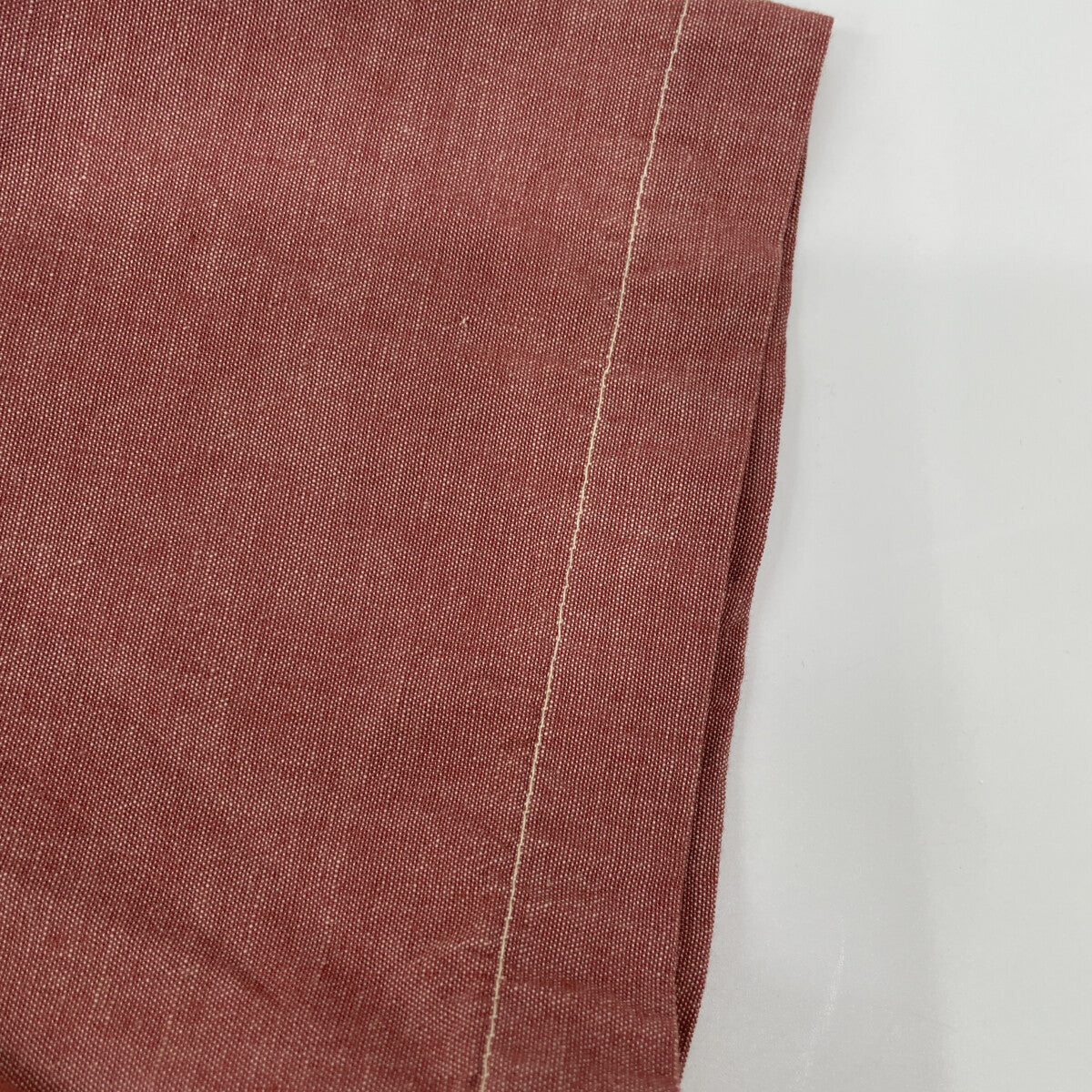 RRL 25SS Selvedge Chambray Work Shirt Red Size S