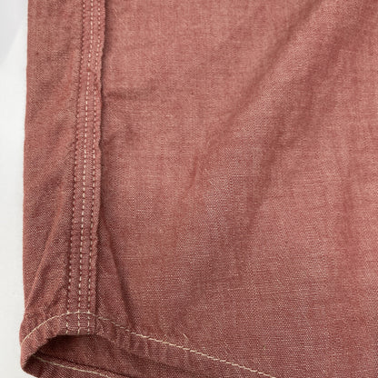 RRL 25SS Selvedge Chambray Work Shirt Red Size S