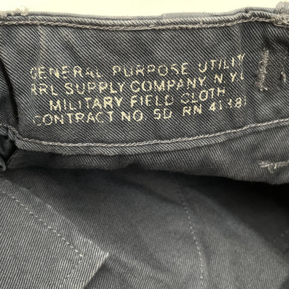RRL M-51 Indigo Dyed Cargo Shorts Navy Size 30