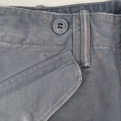 RRL M-51 Indigo Dyed Cargo Shorts Navy Size 30