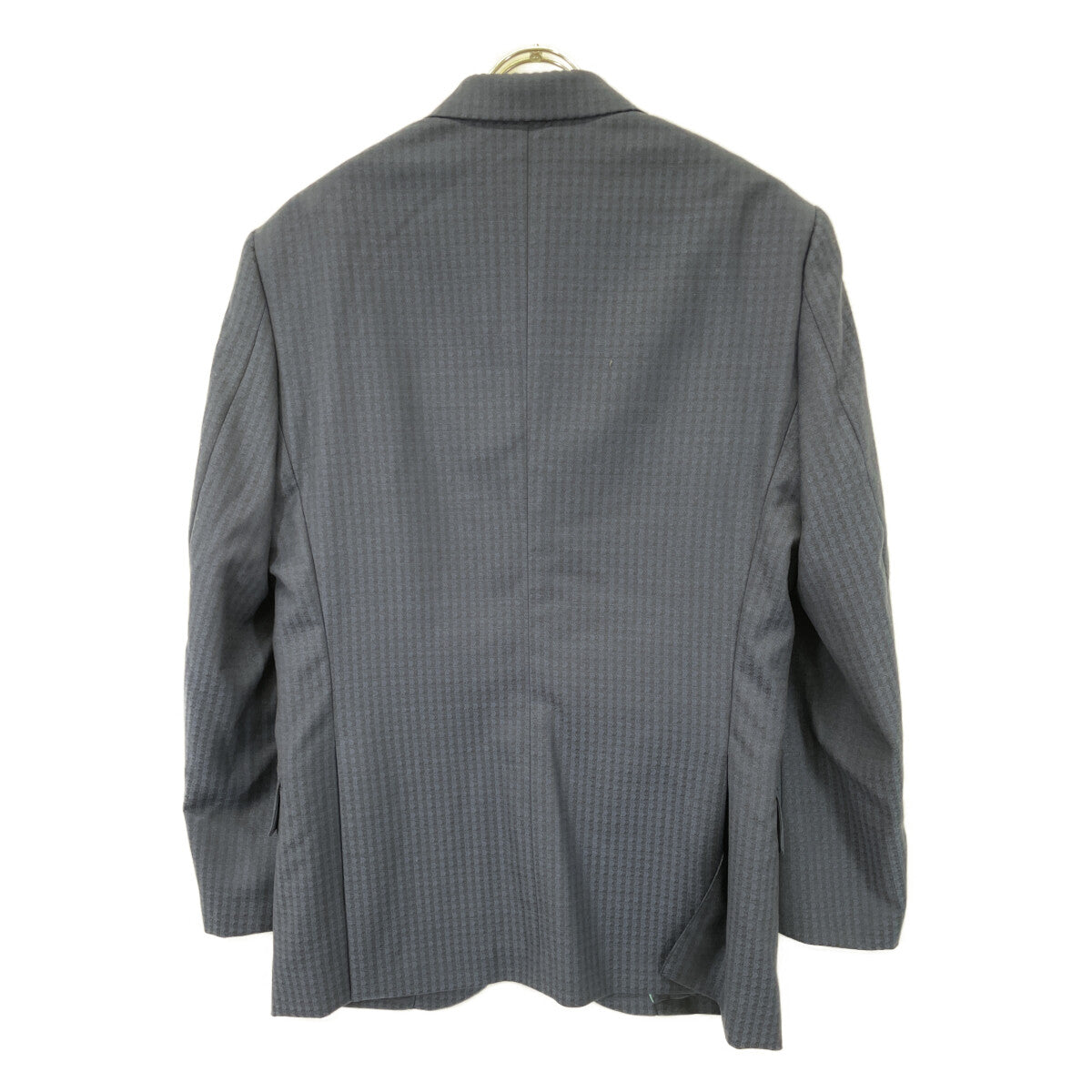 PAUL GARNIER Total Pattern 3-Piece Wool Suit Navy Size L