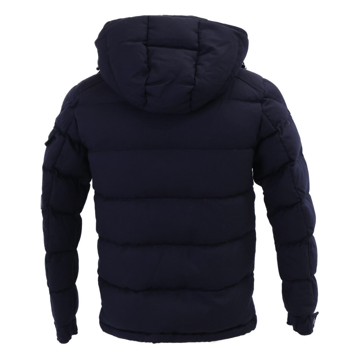 MONCLER MONTGENEVRE Wool Down Jacket Navy Size 0