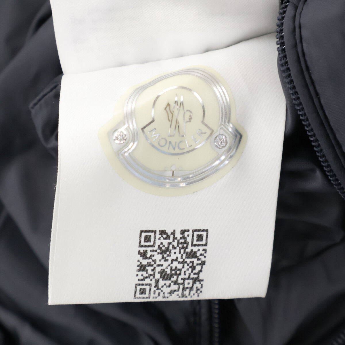 MONCLER MONTGENEVRE Wool Down Jacket Navy Size 0