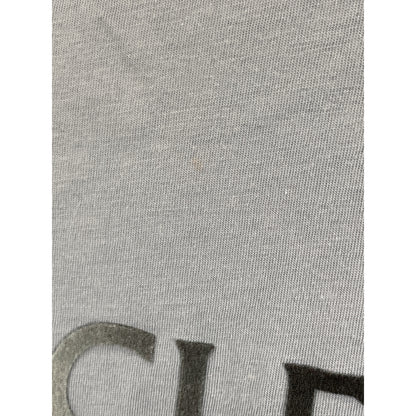 MONCLER 22 Logo Cotton T-Shirt Light Blue