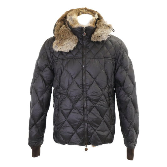 MONCLER Bastogne Rabbit Fur Reversible Down Jacket Size 3