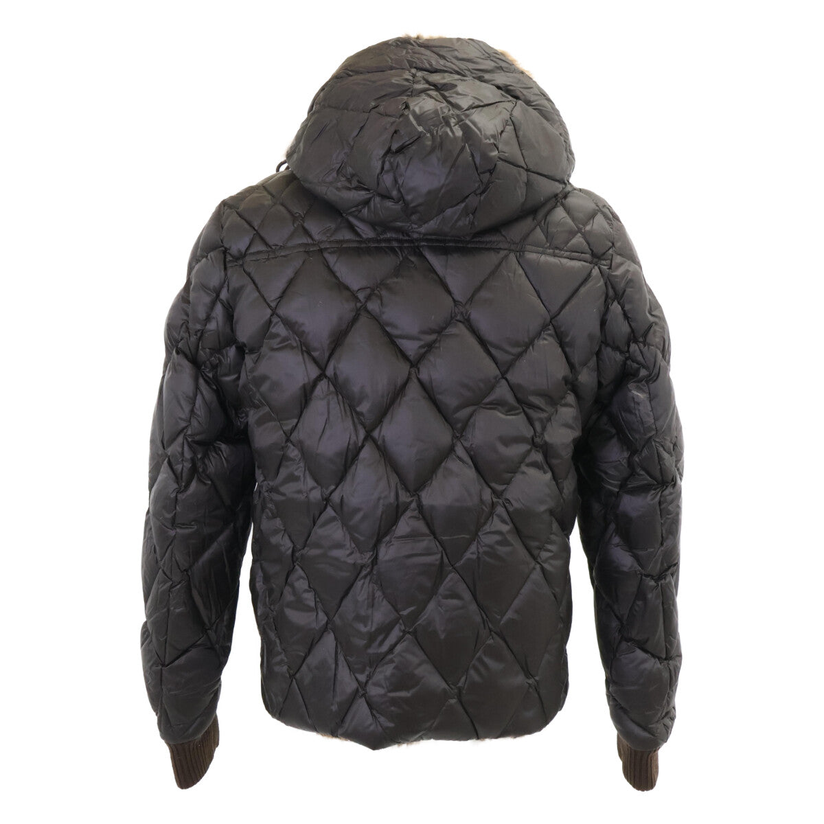 MONCLER Bastogne Rabbit Fur Reversible Down Jacket Size 3