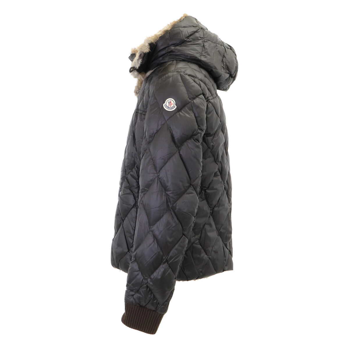 MONCLER Bastogne Rabbit Fur Reversible Down Jacket Size 3