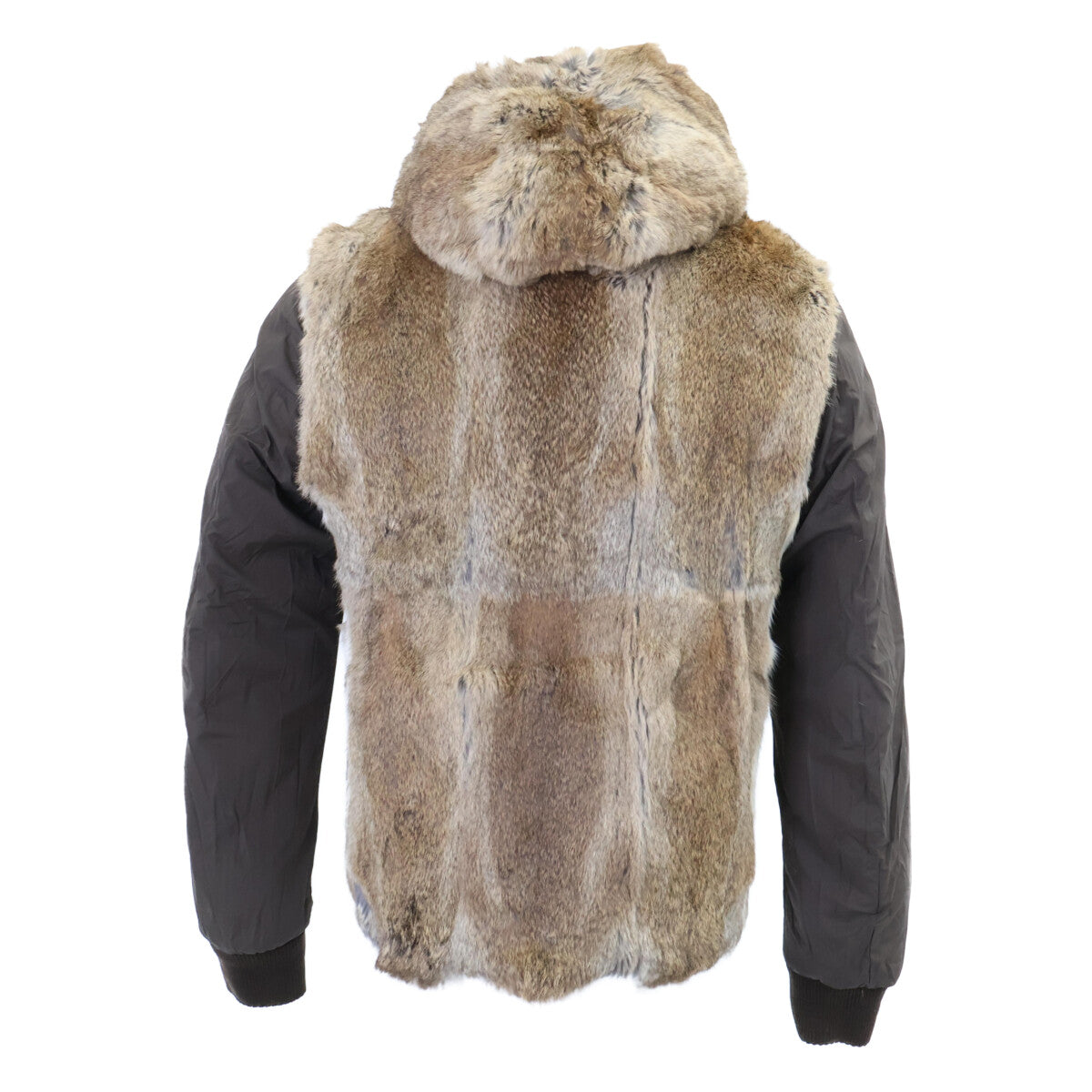 MONCLER Bastogne Rabbit Fur Reversible Down Jacket Size 3