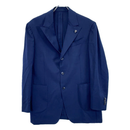 Gabriele Pasini Marzotto Incase Wool 3B Suit Navy Size 48