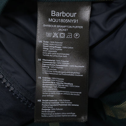 Barbour 24AW Brampton Puffer Jacket Navy Size M
