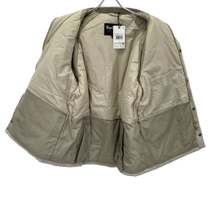 Barbour Padded Bedale Moleskin Jacket Beige Size 38