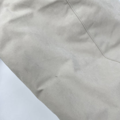 Barbour Padded Bedale Moleskin Jacket Beige Size 38