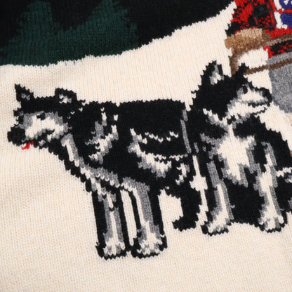 POLO RALPH LAUREN 23AW Polo Bear Dog Sweater Black Size L/G