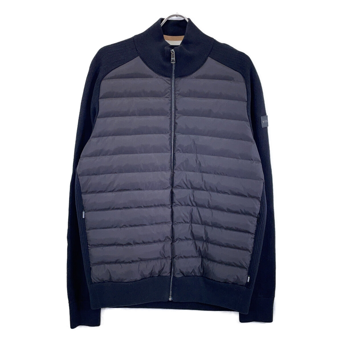BOSS Black Regular Fit Padded Knit Blouson Jacket Size XL