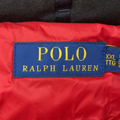 POLO RALPH LAUREN Big Pony Down Jacket Navy Red Size XXL