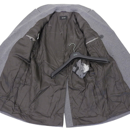 HUGOBOSS Wool Chester Coat Gray Size 52