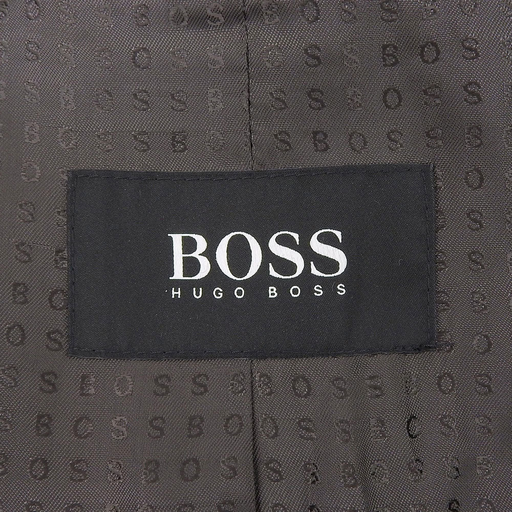 HUGOBOSS Wool Chester Coat Gray Size 52