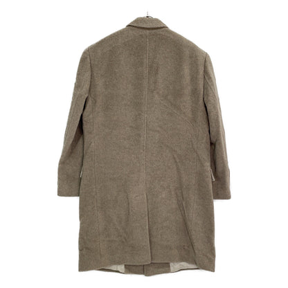 HUGOBOSS Wool Alpaca Chester Coat Beige Size 52