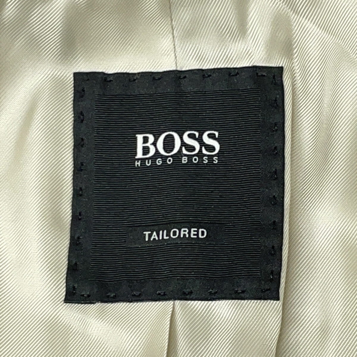 HUGOBOSS Wool Alpaca Chester Coat Beige Size 52