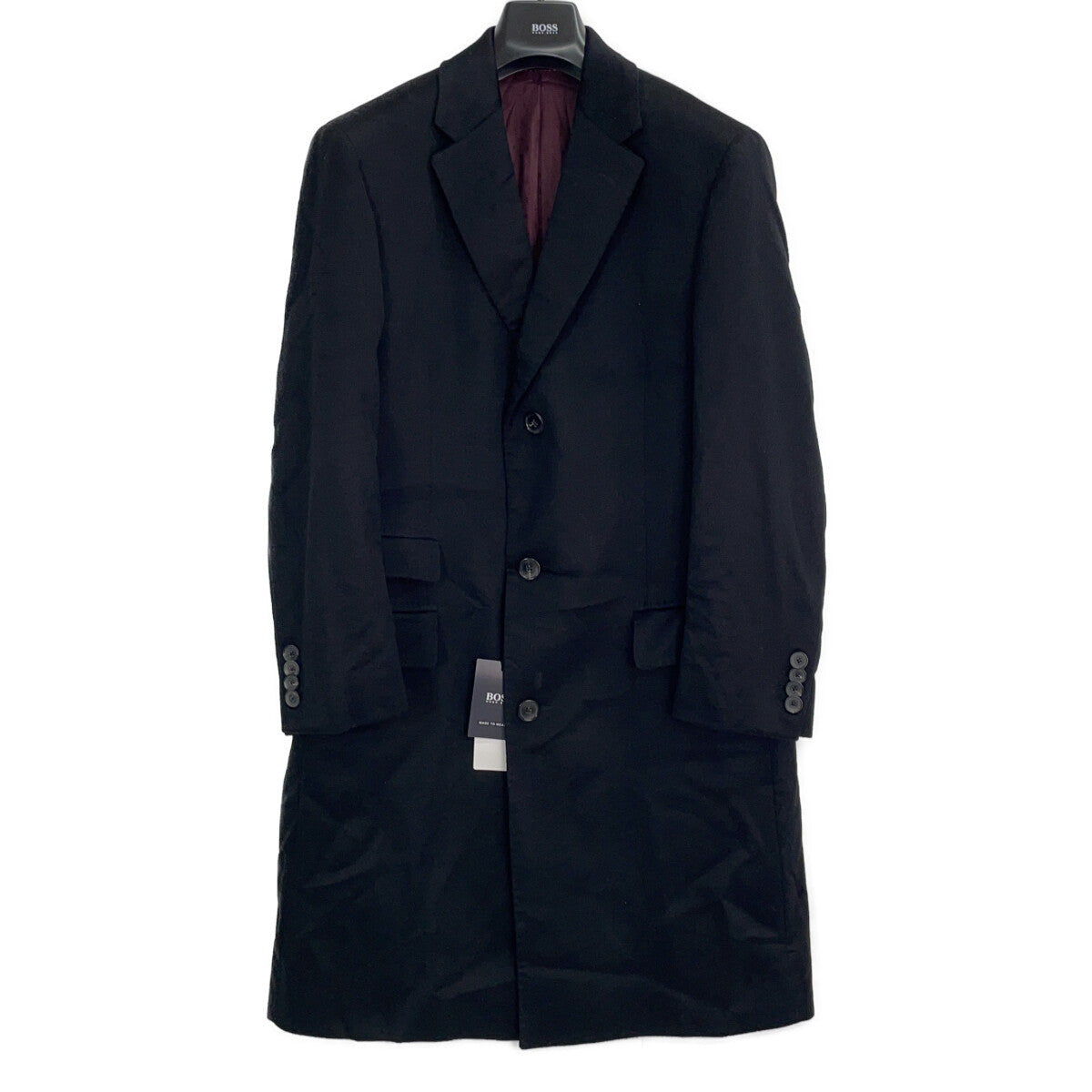 HUGOBOSS Black 100% Cashmere Chester Coat