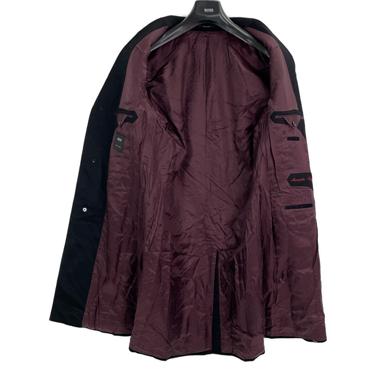 HUGOBOSS Black 100% Cashmere Chester Coat