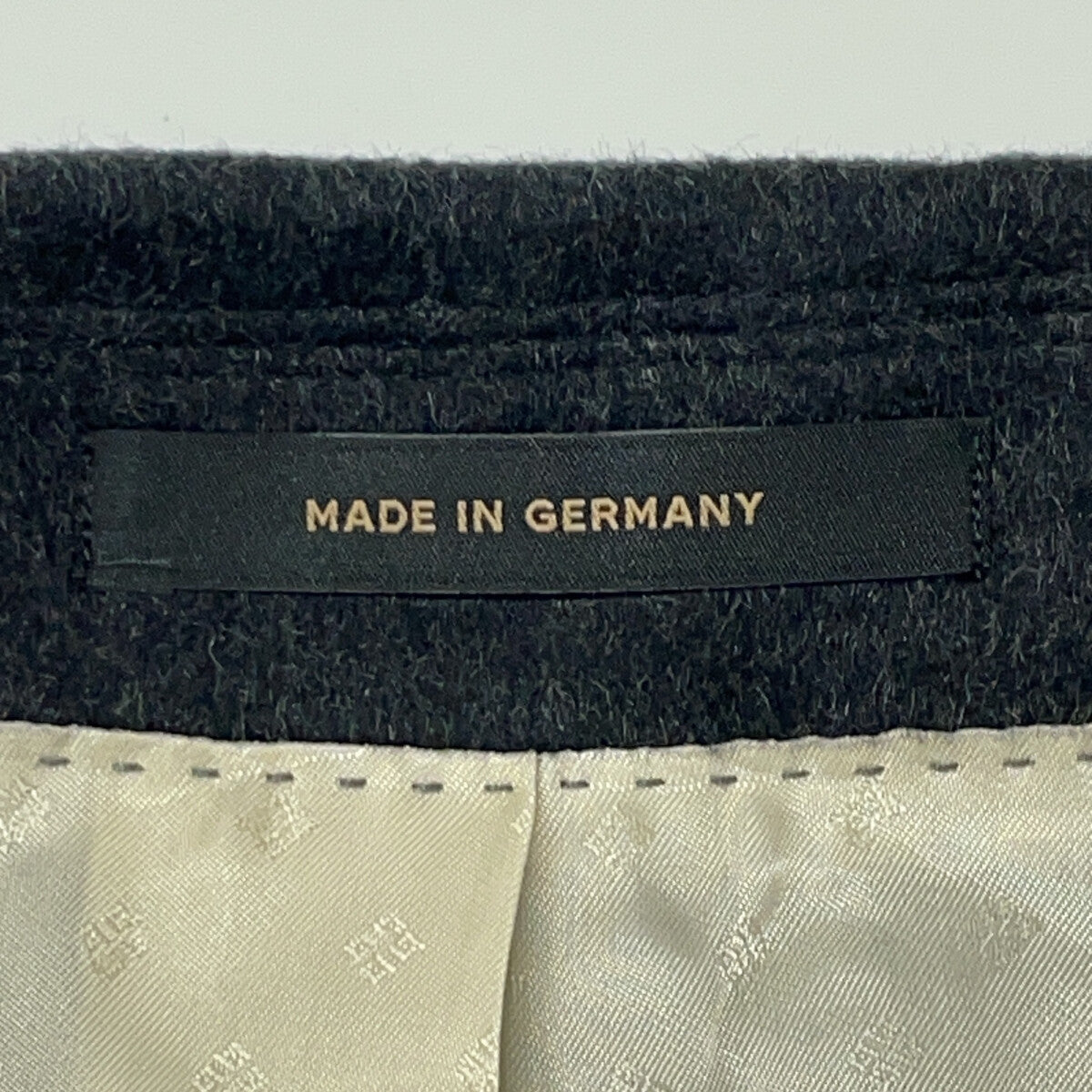 BOSS 100% Cashmere Chester Coat Gray Size