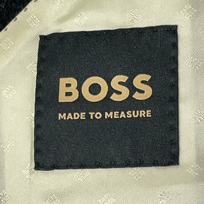 BOSS 100% Cashmere Chester Coat Gray Size