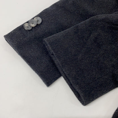 BOSS 100% Cashmere Chester Coat Gray Size