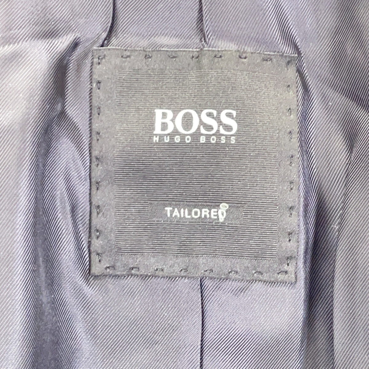 HUGOBOSS Loro Piana Windowpane Chester Coat Gray Size 54