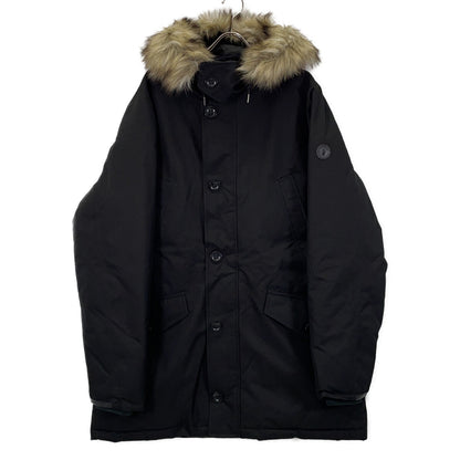 POLO RALPH LAUREN Black Fur Down Jacket Size XL