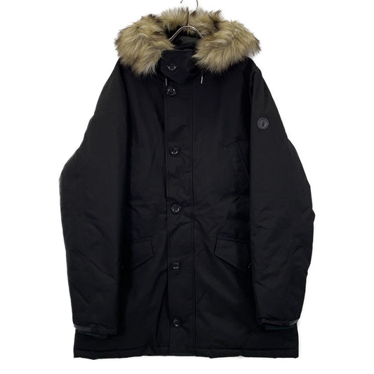 POLO RALPH LAUREN Black Fur Down Jacket Size XL