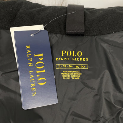 POLO RALPH LAUREN Black Fur Down Jacket Size XL