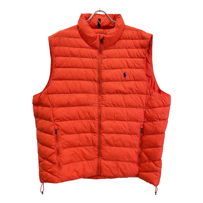 POLO RALPH LAUREN Orange Down Vest Size XXL