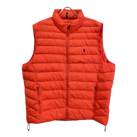 POLO RALPH LAUREN Orange Down Vest Size XXL