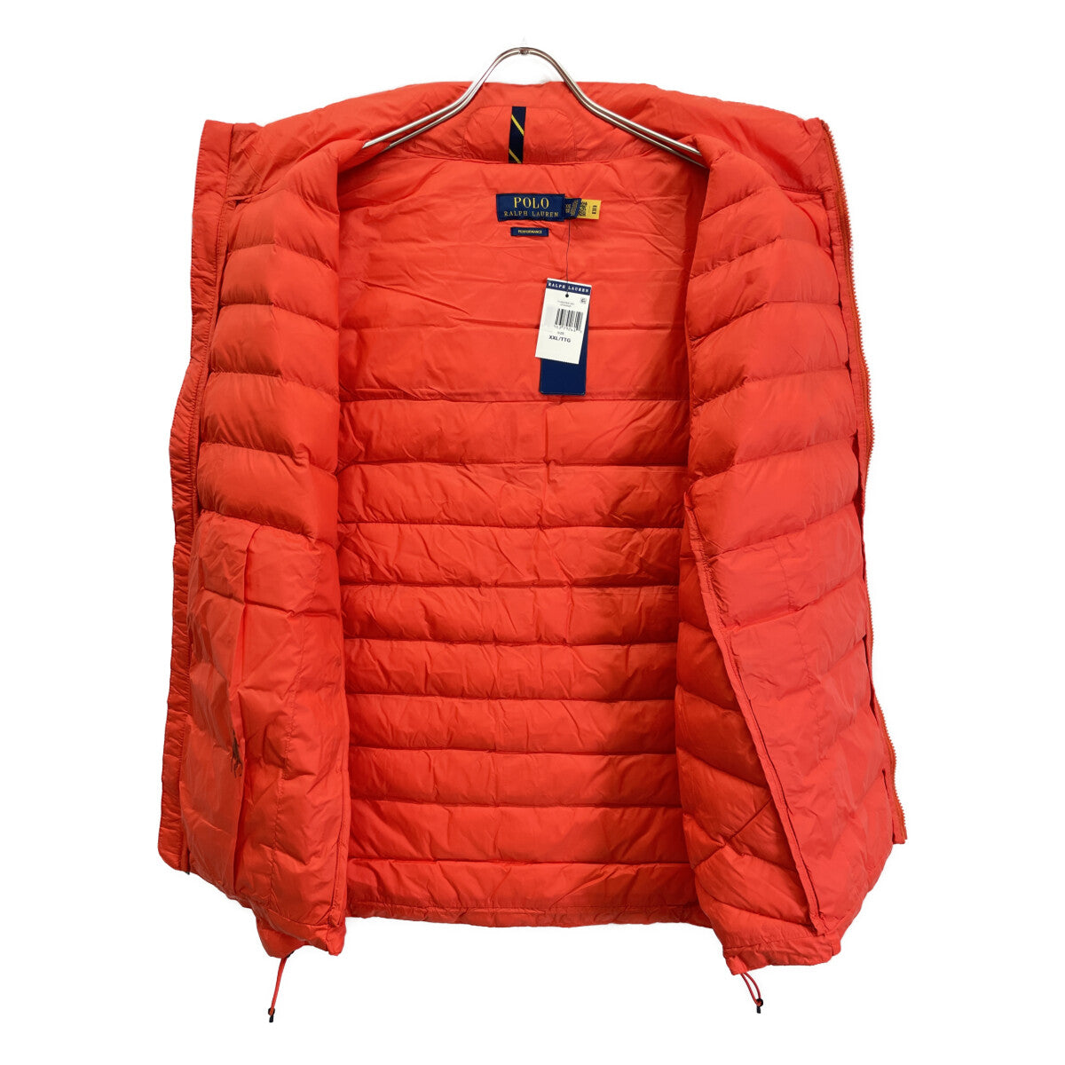 POLO RALPH LAUREN Orange Down Vest Size XXL