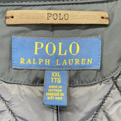 POLO RALPH LAUREN Navy Nylon Trench Coat Size XXL