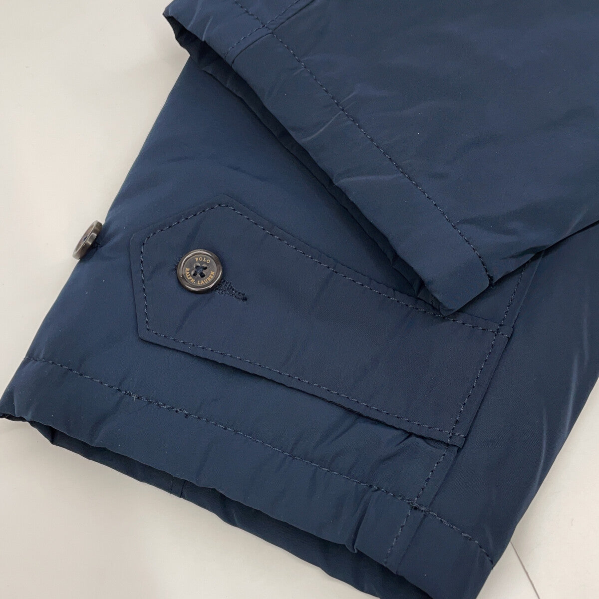POLO RALPH LAUREN Navy Nylon Trench Coat Size XXL