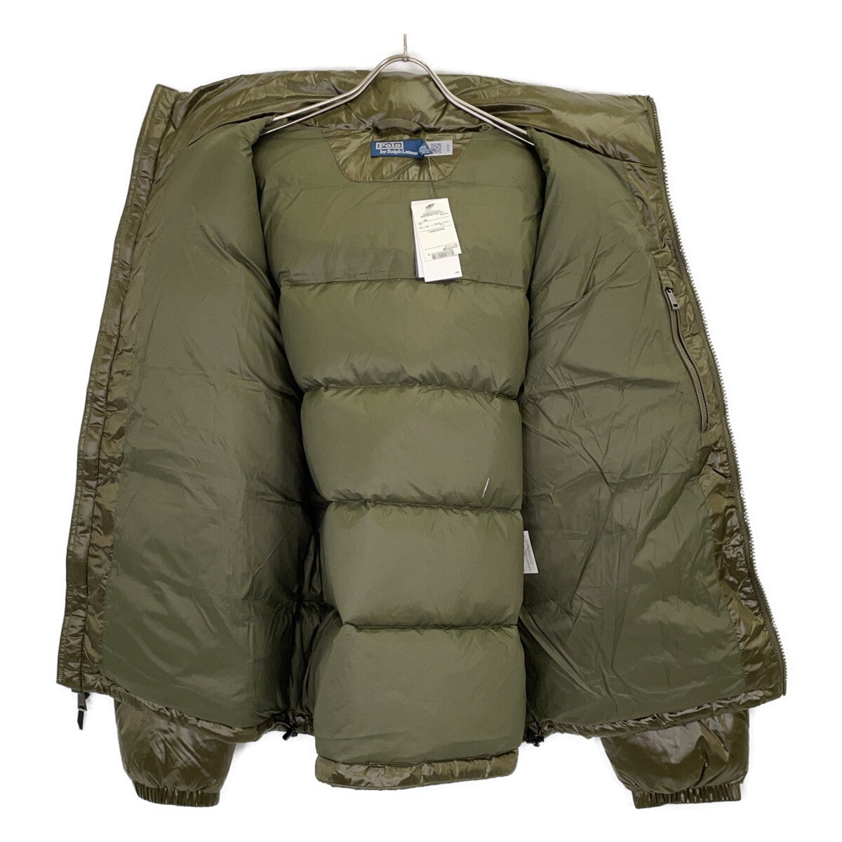 POLO RALPH LAUREN Khaki Decker Glossed Down Jacket Size XL