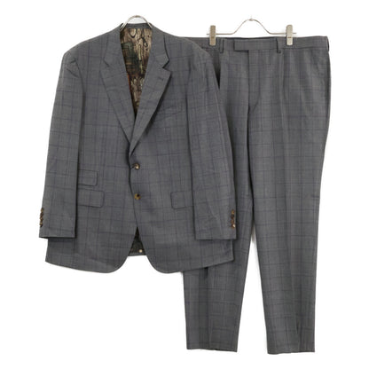 PaulSmith Gray Check 3-Piece Suit Size XL/100