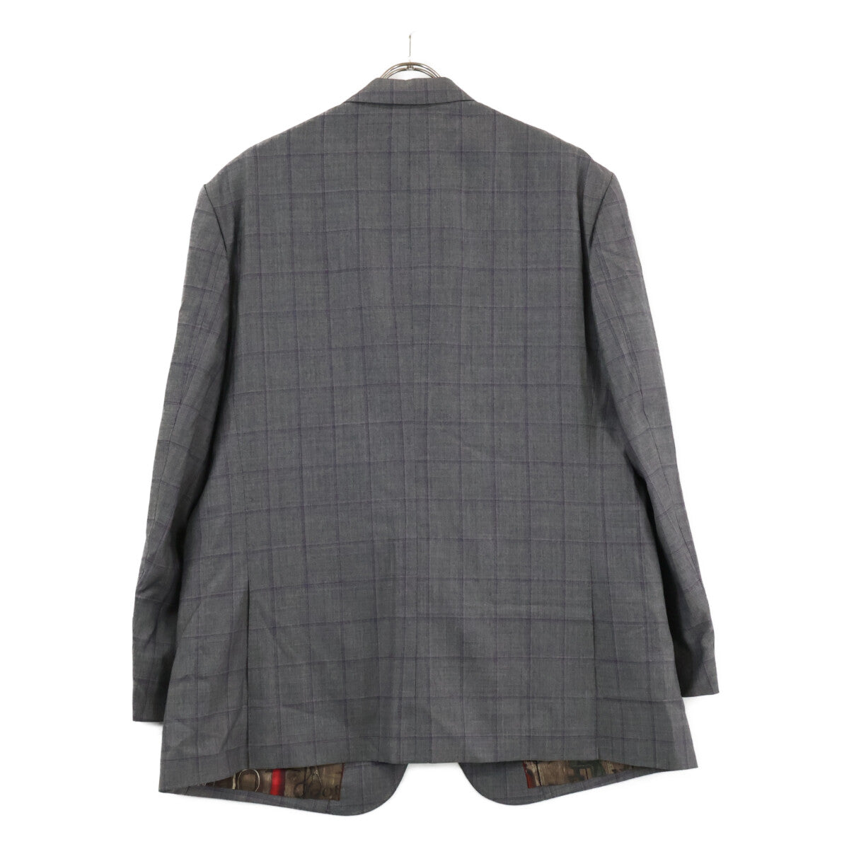 PaulSmith Gray Check 3-Piece Suit Size XL/100
