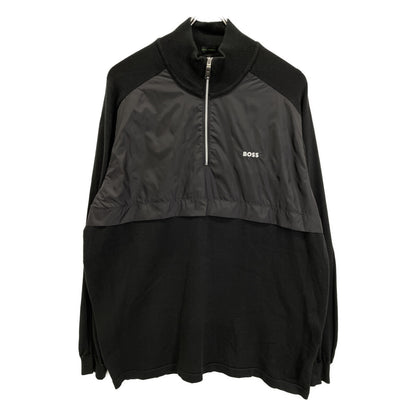 BOSS Black Hybrid Zip-Neck Sweater Size XL