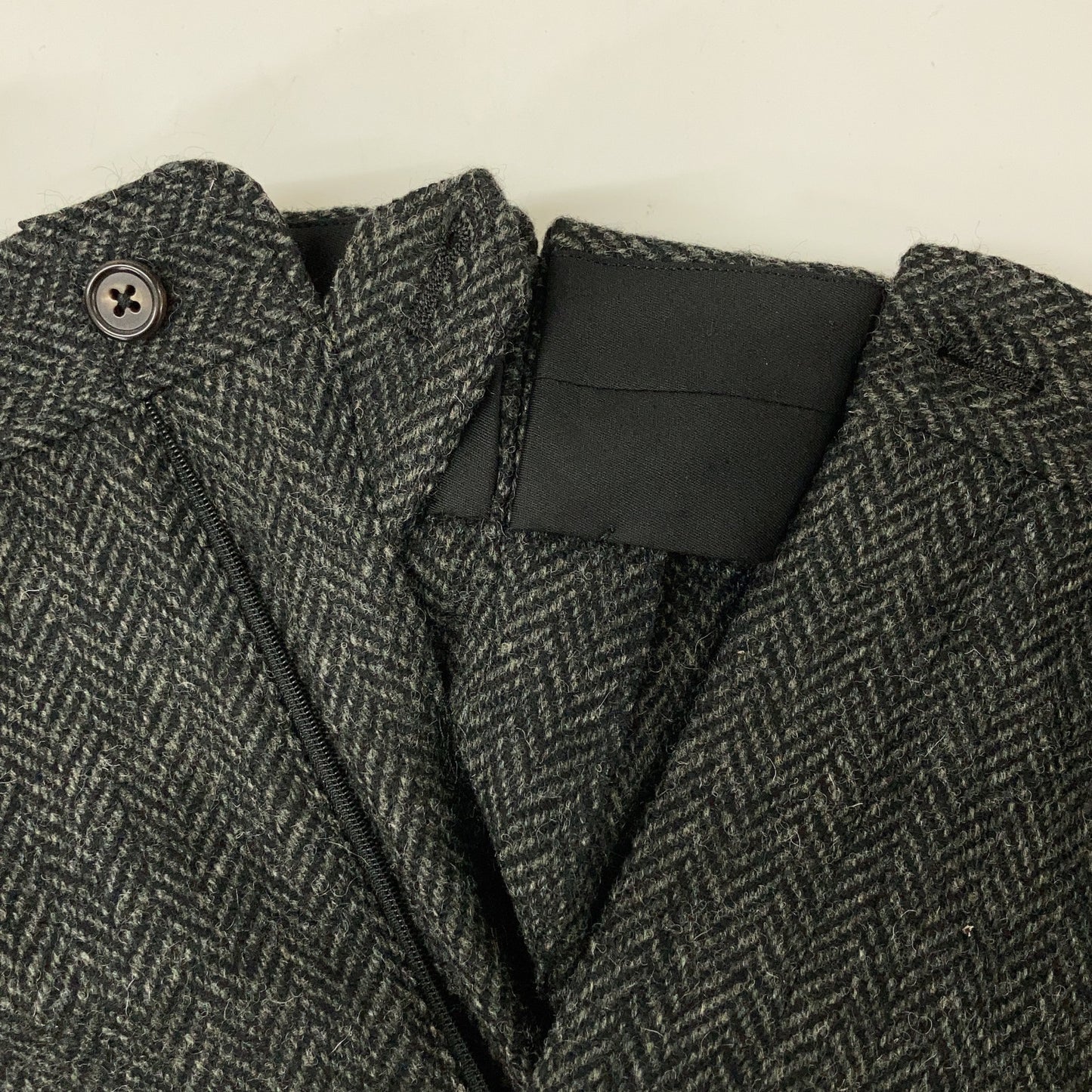POLO RALPH LAUREN Dark Gray Wool Pants